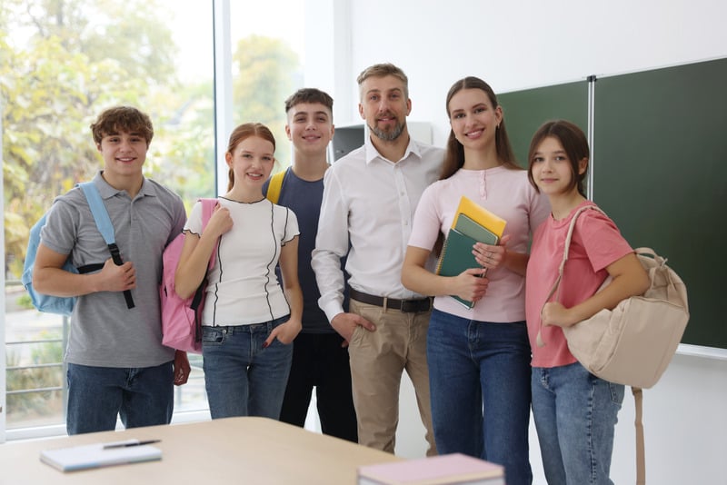 Students engaged in the curriculum